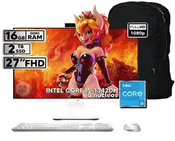 Falabella COMPUTADOR TODO EN UNO AIO i5-13420H 16GB RAM 2TB SSD 27 FHD + BOLSO OBSEQUIO!!! oferta