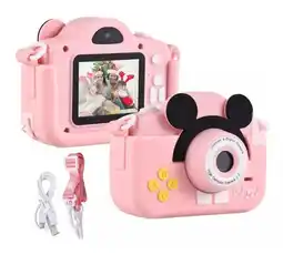 Falabella Camara Digital Para Niños Full Hd 1080p Fotografía Rosada oferta