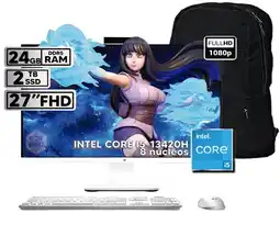 Falabella COMPUTADOR TODO EN UNO AIO i5-13420H 24GB RAM 2TB SSD 27 FHD + BOLSO OBSEQUIO!!! oferta