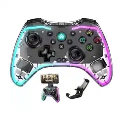 Falabella Control LH3 Transparente Multiplataforma con Gatillos Programables y Vibracion Dual oferta