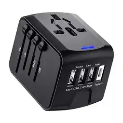 Falabella Adaptador Convertidor Universal Europeo Viajero Profesional oferta