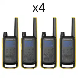 Falabella 4 Radios de Comunicación T470 Walkie Talkies Vox Originales oferta