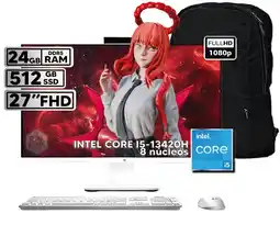 Falabella COMPUTADOR TODO EN UNO AIO i5-13420H 24GB RAM 512GB SSD 27 FHD + BOLSO OBSEQUIO!!! oferta
