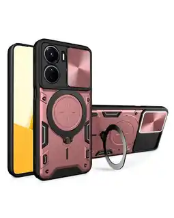 Falabella Funda Protección Cámara Con Soporte Compatible Vivo Y16 Rosado oferta