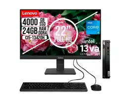 Falabella COMPUTADOR TINY INTEL CORE I5-13420H SSD 4TB RAM 24GB 21.5 FHD S22-4e oferta