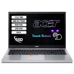 Falabella Portátil 156? TOUCH AMD R5-7520U RAM 8GB 2TB SSD MOUSE oferta