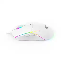 Falabella MOUSE GAMER PROFESIONAL BLANCO SOFTWARE 12000 DPI USB oferta