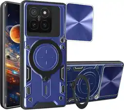 Falabella Estuche Armo Antigolpe Con Soporte Compatible con Xiaomi 14T Azul oferta