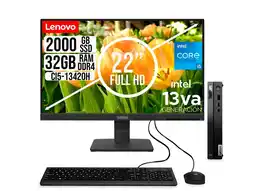 Falabella COMPUTADOR TINY INTEL CORE I5-13420H SSD 2TB RAM 32GB 21.5 FHD S22-4e oferta