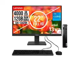 Falabella COMPUTADOR TINY INTEL CORE I5-13420H SSD 4TB RAM 12GB 21.5 FHD S22-4e oferta