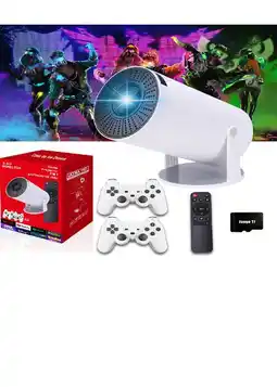 Falabella Casa de los Deseos Proyector Android Wifi HY300 Plus Portatil Mini oferta