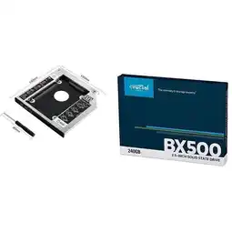 Falabella Disco solido ssd bx500 2.5 240gb negro + caddy oferta