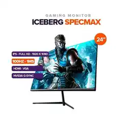 Falabella Monitor Gamer Specmax G24V3 24 IPS FHD 100hz HDMI VGA oferta
