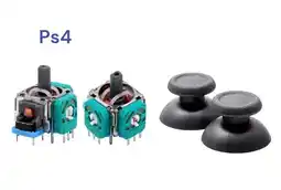 Falabella 2* Analogo Repuesto Joystick + 2 Capuchas Para Control Ps4 oferta