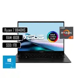 Falabella Portatil Zenbook OLED 14 Pulgadas - AMD Ryzen 7 - RAM 16GB - SSD 1TB oferta