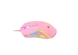 Falabella MOUSE GAMER ROSADO RGB MS1026 6400DPI 7 BOTONES oferta