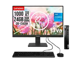 Falabella COMPUTADOR TINY INTEL CORE I5-13420H SSD 1TB RAM 24GB 21.5 FHD S22-4e oferta