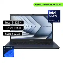 Falabella PORTATIL EXPERTBOOK INTEL ULTRA 5 125H RAM 16GB SSD 512GB - WIN11PRO oferta