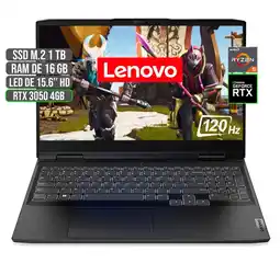 Falabella PORTATIL GAMING AMD RYZEN 5 6600H SSD 1TB RAM 16GB RTX 3050 4GB 15.6 FHD oferta