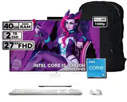 Falabella COMPUTADOR TODO EN UNO AIO i5-13420H 40GB RAM 2TB SSD 27 FHD + BOLSO OBSEQUIO!!! oferta