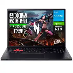 Falabella PORTATIL NITRO LITE INTEL I5-13420H RTX 3050 6GB SSD 4TB RAM 24GB 16 FHD 165Hz oferta