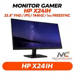 Falabella Monitor Gamer X24IH 238” FHD IPS 144Hz 1ms FreeSync Premium oferta