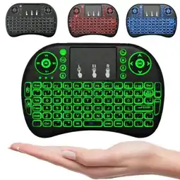 Falabella Mini Teclado Inalámbrico LED con Touchpad Smart TV Android TV Box oferta