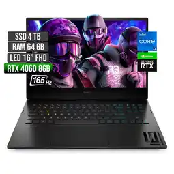 Falabella OMEN INTEL CORE I7-13620H RTX 4060 8GB SSD 4TB RAM 64GB LED 16 FHD 165Hz oferta