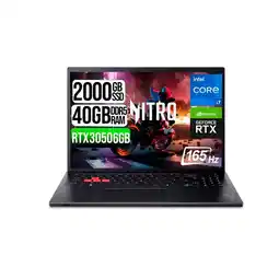 Falabella PORTATIL NITRO LITE INTEL I7-13620H RTX 3050 6GB SSD 2TB RAM 40GB 16 FHD 165Hz oferta