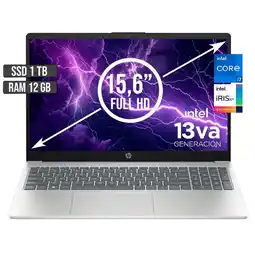 Falabella PORTATIL INTEL CORE I7-1355U SSD 1TB RAM 12GB LED 15,6 FULL HD oferta