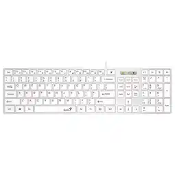Falabella TECLADO SLIMSTAR 126 USB BLANCO oferta