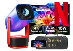 Falabella Proyector Inteligente WiFi Bluetooth SkyEcho+Estuche oferta