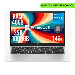 Falabella PORTATIL CORPORATIVO 240 INTEL CORE I5-1334U SSD 1TB RAM 40GB 14FHD W11 PRO oferta