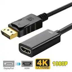 Falabella Cable Convertidor De Displayport A Hdmi Uhd 4k X 2k oferta