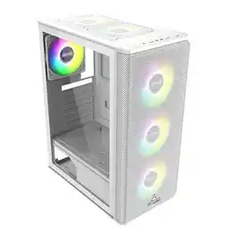 Falabella Chasis Flow E White / 4 Ventiladores ARGB/ATX-MicroATX-MiniITX oferta