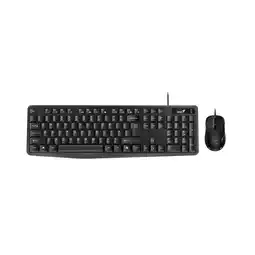 Falabella Combo Teclado Mouse Alámbrico Km-170 USB- Negro oferta