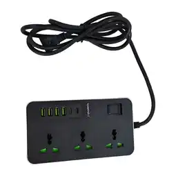 Falabella Multitoma Entradas Usb Tipo C Interruptor Regleta Corriente oferta