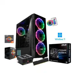 Falabella PC GAMER RYZEN 5 5600GT / 16GB RAM / 512GB SSD / BOARD ASUS A520M / 350W oferta