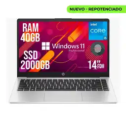 Falabella PORTATIL CORPORATIVO 240 INTEL CORE I5-1334U SSD 2TB RAM 40GB14FHD W11 PRO oferta