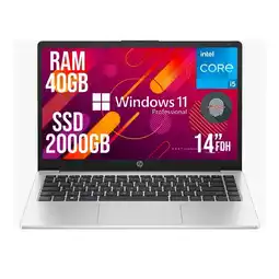 Falabella PORTATIL CORPORATIVO 240 INTEL CORE I5-1334U SSD 2TB RAM 40GB14FHD W11 PRO oferta