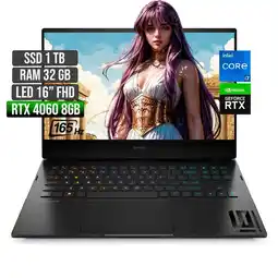 Falabella OMEN INTEL CORE I7-13620H RTX 4060 8GB SSD 1TB RAM 32GB LED 16 FHD 165Hz oferta
