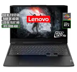 Falabella PORTATIL GAMING AMD RYZEN 5 6600H SSD 512GB RAM 40GB RTX 3050 4GB 15.6 FHD oferta