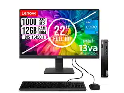 Falabella COMPUTADOR TINY INTEL CORE I5-13420H SSD 1TB RAM 12GB 21.5 FHD S22-4e oferta