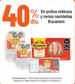 Alkosto En pollos rellenos y cenas navideñas Bucanero oferta