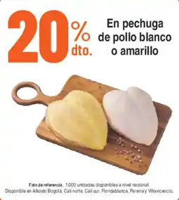 Alkosto En pechuga de pollo blanco dto. o amarillo oferta