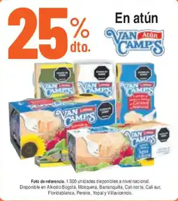Alkosto En atún Van Camps oferta