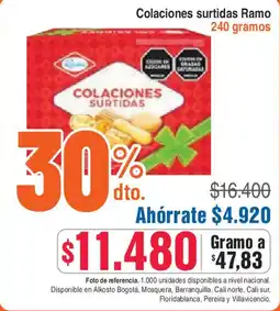 Alkosto Ramo colaciones surtidas oferta