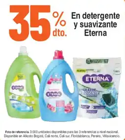 Alkosto En detergente y suavizante Eterna oferta