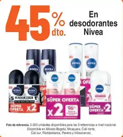 Alkosto En desodorantes Nivea oferta