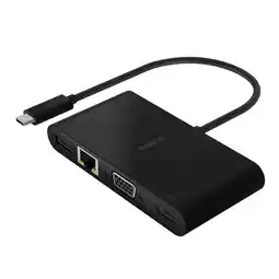 Falabella Adaptador + Carga USB-C 100W USB-A RJ45 HDMI VGA oferta